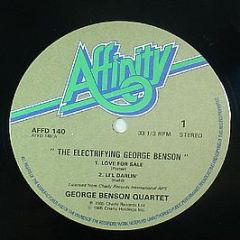 The George Benson Quartet - The Electrifying George Benson - Affinity