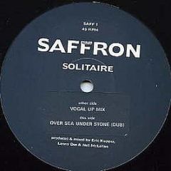 Saffron - Solitaire - White