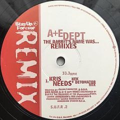 a+E Dept - The Rabbit's Name Was...  Remixes - Stay Up Forever Remix