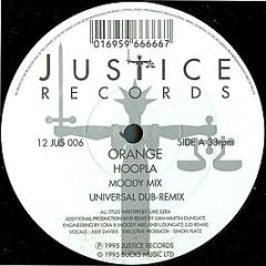 Orange - Hoopla - Justice Records