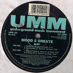Mood 2 Create - EP - UMM