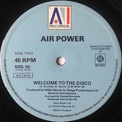 Air Power - Be Yourself - Avi Records