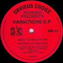 Variations - Variations E.P. - Obvious Choice Recordings