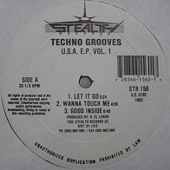 Techno Grooves - U.S.A. E.P. VOL. 1 - Stealth Records