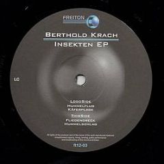 Berthold Krach - Insekten EP - Freiton