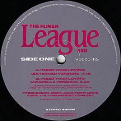 The Human League - I Need Your Loving - Virgin