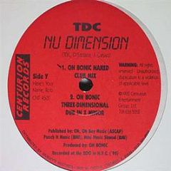 TDC - Nu Dimension - Centurion Records