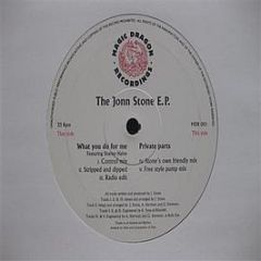 Jonn Stone - The Jonn Stone E.P. - Magic Dragon Recordings