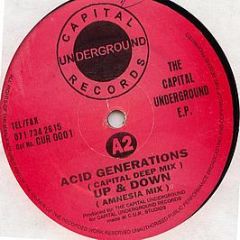 The Capital Underground - The Capital Underground E.P. - Capital Underground Records