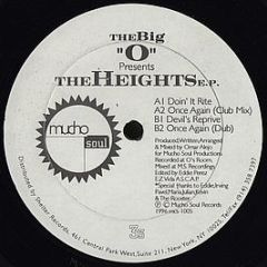 The Big O - The Heights E.P. - Mucho Soul
