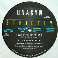 Unasyn - Take The Time - Strictly Hype Recordings