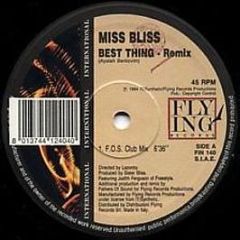 Miss Bliss - Best Thing (Remix) - Flying International