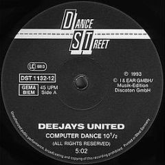 Deejays United - Computer Dance 10 1/2 - Dance Street