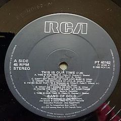 Band Of Gold - This Is Our Time - RCA