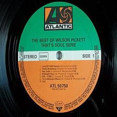 Wilson Pickett - The Best Of Wilson Pickett - Atlantic Connection Music
