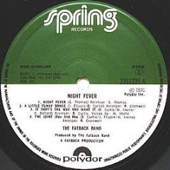 The Fatback Band - Night Fever - Polydor