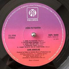 Carl Douglas - Kung Fu Fighter - Pye Records