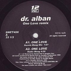 Dr. Alban - One Love (Remix) - 12INC
