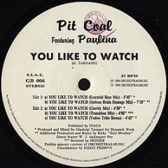 Pit Coal Featuring Paulina - You Like To Watch - Groovy Beat
