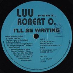 Luv Feat. Robert O. - I'll Be Waiting - Marcon Music