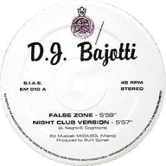 Bajotti Featuring By Negro - False Zone - Euro Music