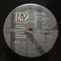 Various Artists - Digital Beat By Digital Boy - Flying Records