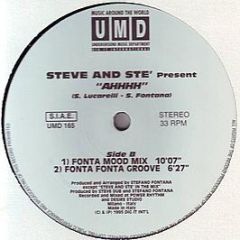 Steve And Ste' Preesnts - Ahhhh - Underground Music Department