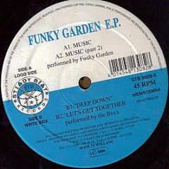 Funky Garden / The Boxx - Funky Garden EP - Steady Beat Records