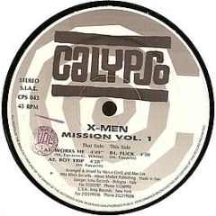 X Men - Mission Vol. 1 - Calypso Records