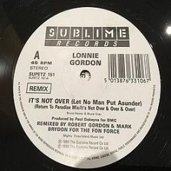 Lonnie Gordon - It's Not Over (Remix) - Sublime Records