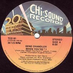 Gene Chandler - When You're # 1 - 20th Century Fox Records