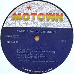 David Ruffin - Who I Am - Motown