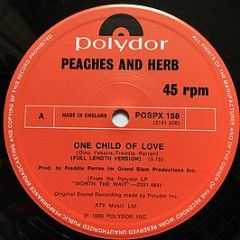 Peaches & Herb - Fun Time / One Child Of Love - Polydor