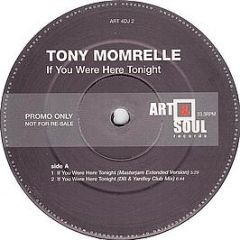 Tony Momrelle - If You Were Here Tonight - Art & Soul Records