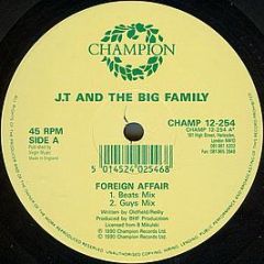 J T And The Big Family - Foreign Affair - Champion