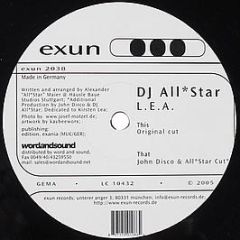 DJ All*Star - L.E.A. - Exun