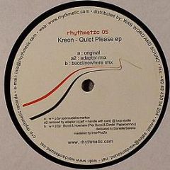 Kreon - Quiet Please EP - Rhythmetic