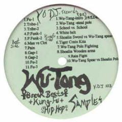 Wu-Tang Kung Fu - Breaks, Beats, Kung Fu & Hip Hop 1 - Yo DJ Records