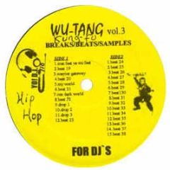 Wu-Tang Kung Fu - Breaks, Beats & Kung Fu Hip Hop 3 - Yo DJ Records