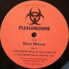 Holly Johnson - Disco Heaven - Pleasuredome