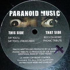 Lil Mark - Lil' Mark Ep - Paranoid Music