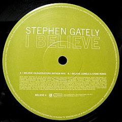Stephen Gately - I Believe - A&M Records