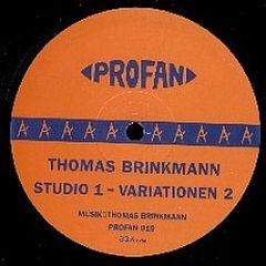 Thomas Brinkmann - Studio 1 - Variationen 2 - Profan