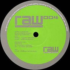 Guy Mcaffer & Dave Preece - RAW 004 - Ripe Analogue Waveforms (RAW)