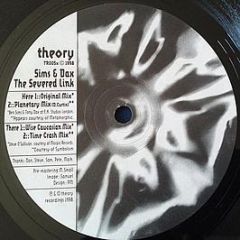 Sims & Dax - The Severed Link - Theory Recordings
