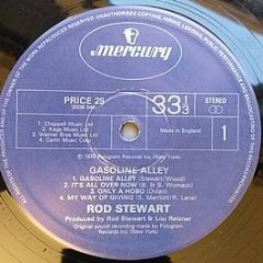 Rod Stewart - Gasoline Alley - Mercury