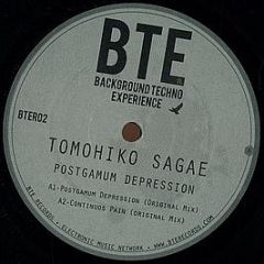 Tomohiko Sagae - Postgamum Depression EP - BTE Records