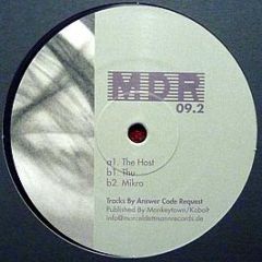 Answer Code Request - The Host - Marcel Dettmann Records