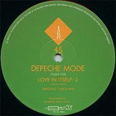 Depeche Mode - Love In Itself · 2 And Live Tracks - Mute