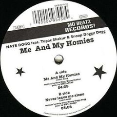 Nate Dogg Feat Tupac Shakur & Snoop Doggy Dogg - Me And My Homies - Mo Beatz Records
